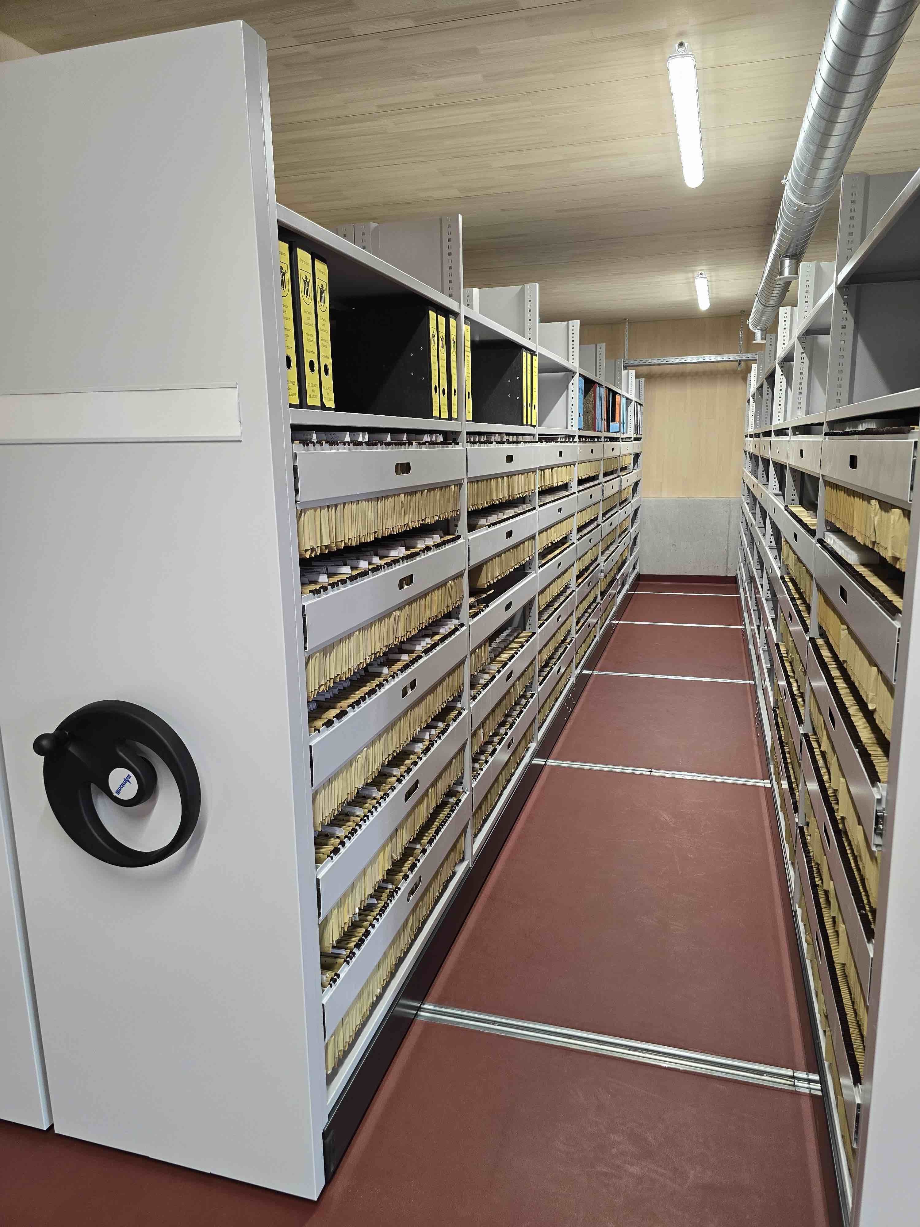 Fahrbares Regalsystem